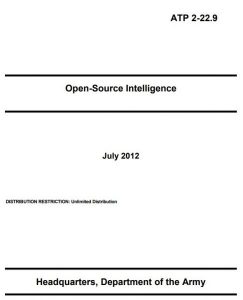 Open Source Intelligence - Department of the Army